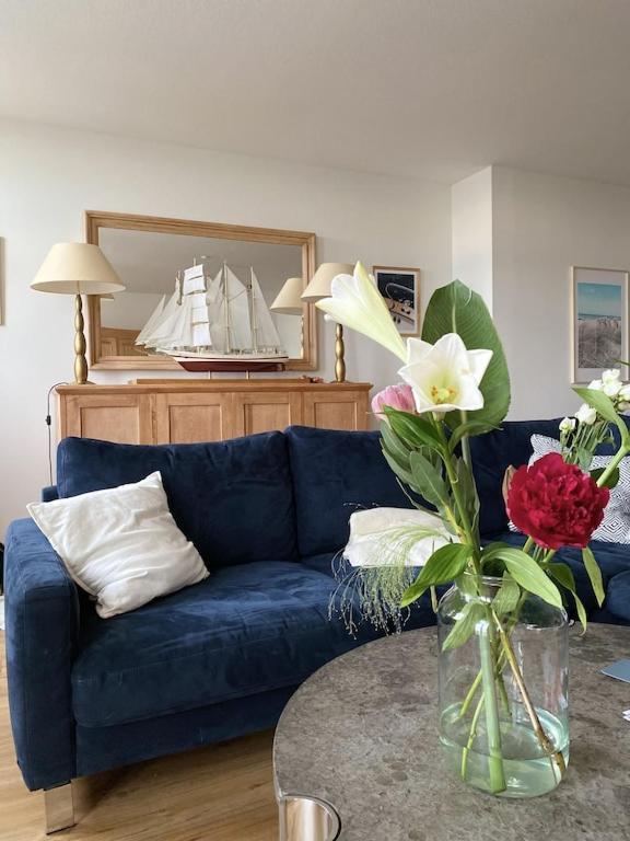 Seeblick Warnemuende - Mit Meerblick Und Balkon Direkt Am Fuer 2-4 Pers * Rostock